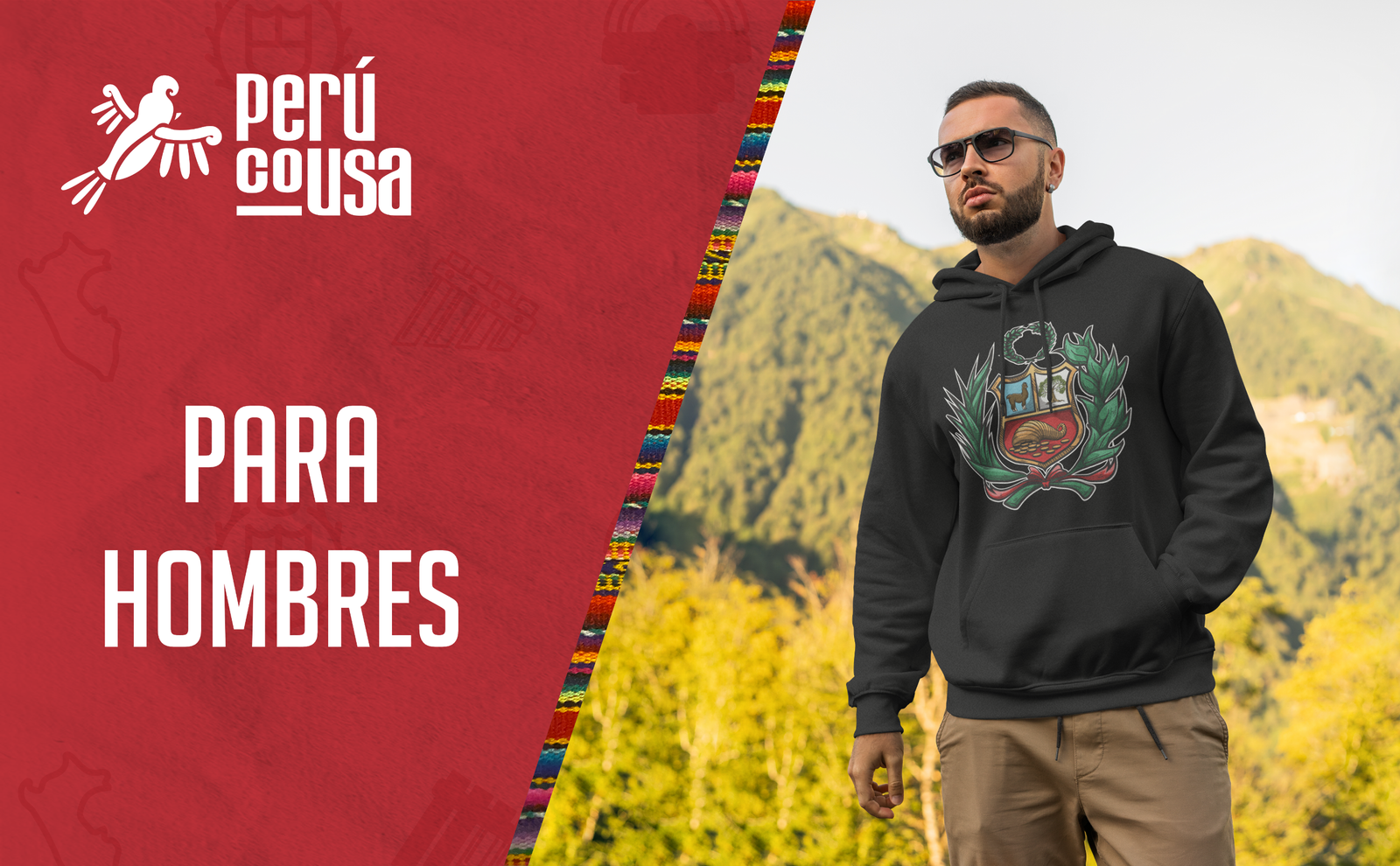 Camiseta sin mangas PeruCoUSA Marca Perú para Hombre – Sin mangas —  Camisetas de Perú